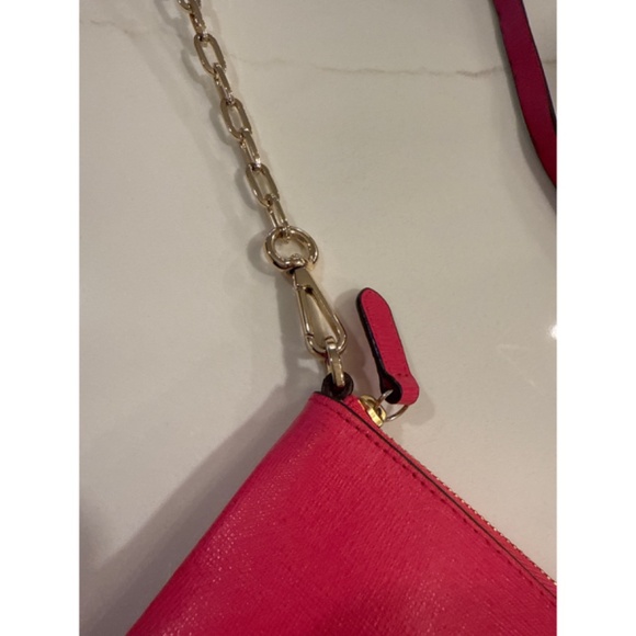 Hot Pink COACH  Small Cross Body Purse - Picture 6 of 9